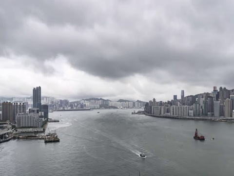 中国香港城市风光视频素材