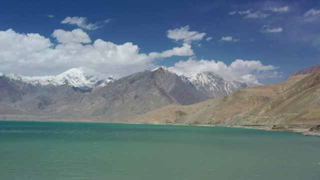 新疆布伦库勒湖 4K航拍视频视频素材