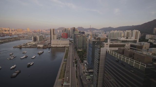 香港黄埔海滨南岸 4K航拍视频视频素材
