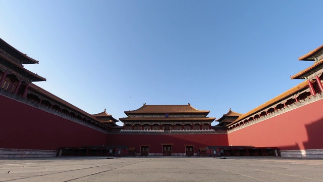 北京故宫午门视频下载