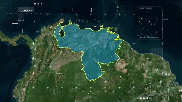宇宙地球俯冲定位委瑞瑞拉视频下载