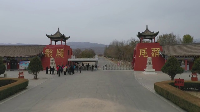 西夏王陵风景名胜区 4K航拍视频视频下载