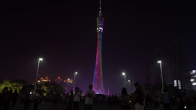 2020广州国际灯光节视频素材
