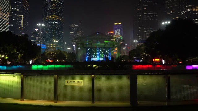 2020广州国际灯光节视频素材