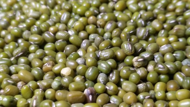 绿豆食物食材视频素材