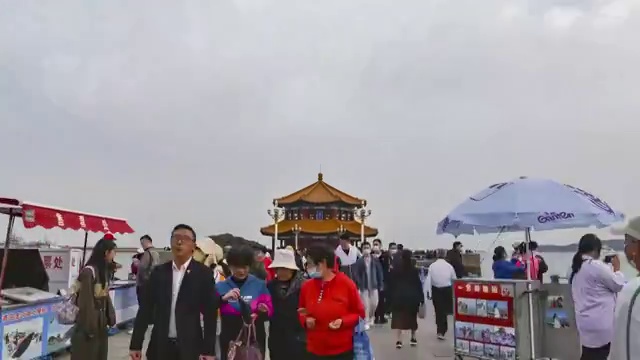 青岛栈桥大范围延时摄影视频下载