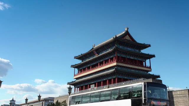北京老城楼正阳门视频下载