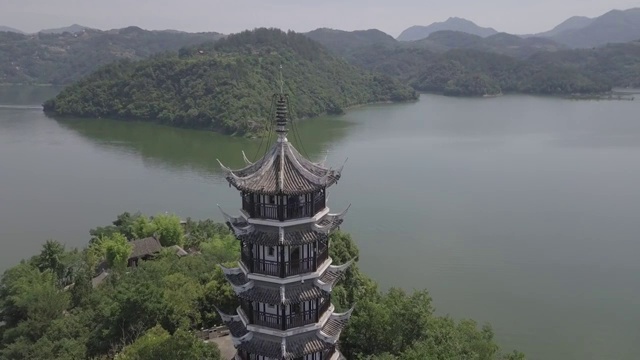 安康瀛湖视频素材