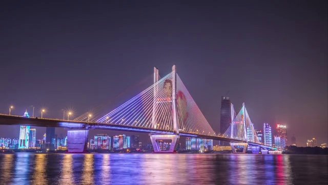 武汉市长江二桥视频素材