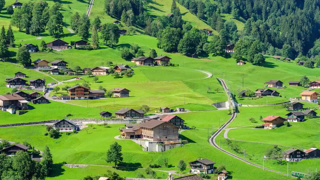 旅行目的地 瑞士 梦幻坡视频下载