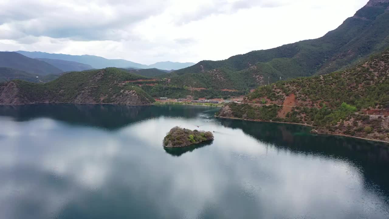泸沽湖28视频素材