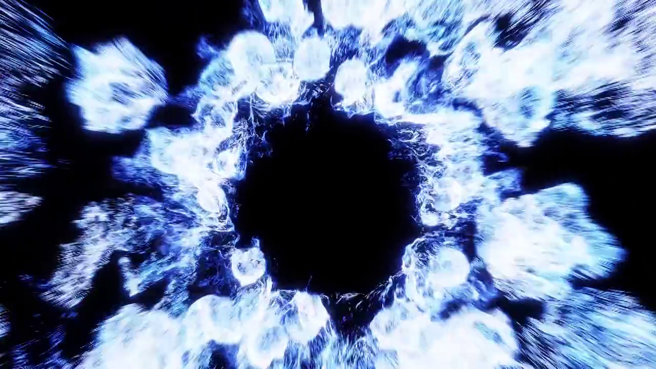 粒子能量爆炸特效动画视频下载