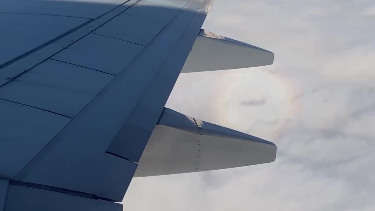 民航客机飞行素材视频视频素材