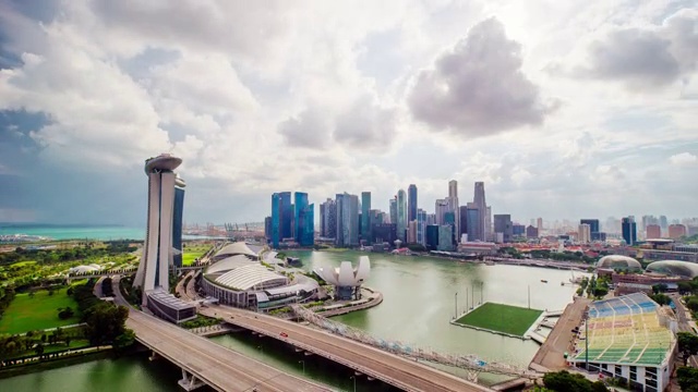 新加坡城市金沙酒店延时视频下载