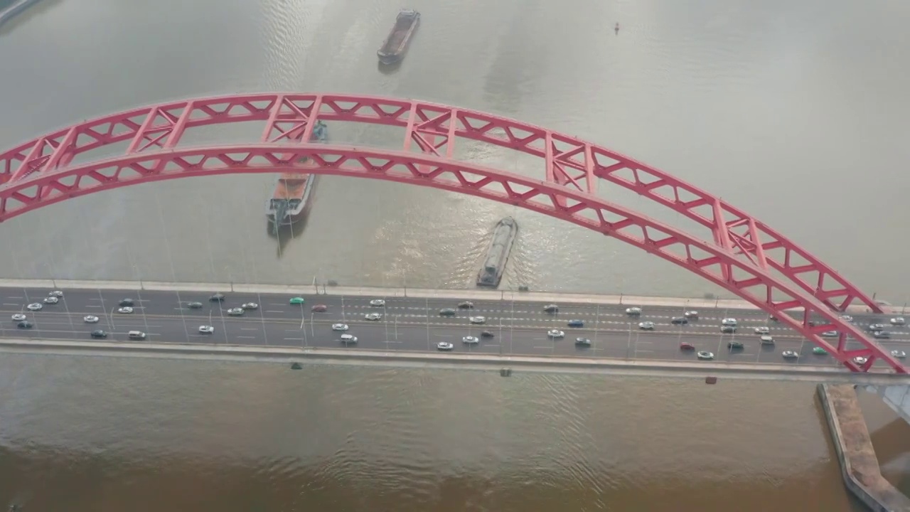 广州新光大桥视频素材