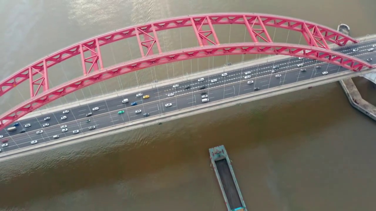 广州新光大桥视频素材