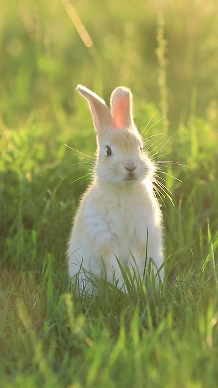 草原上的兔子视频下载