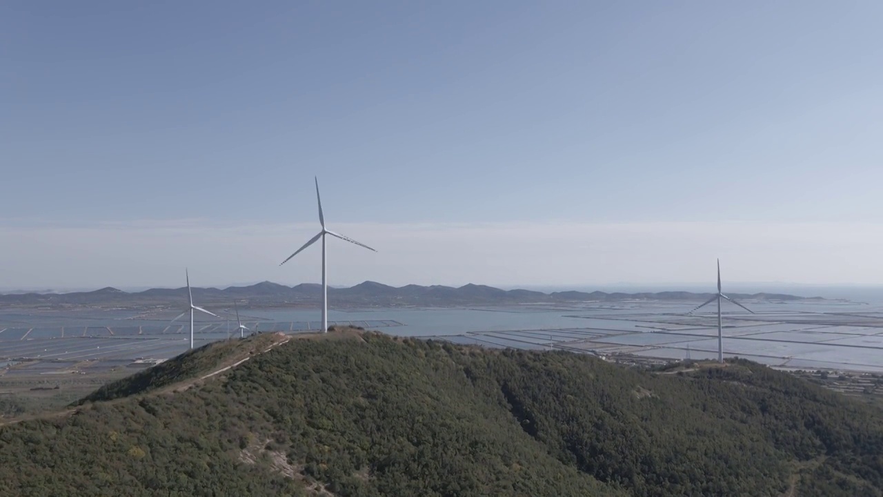 新能源风力发电机视频下载