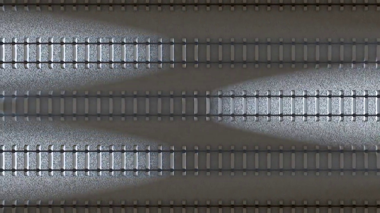 三维图形制作高速铁路列车视频素材