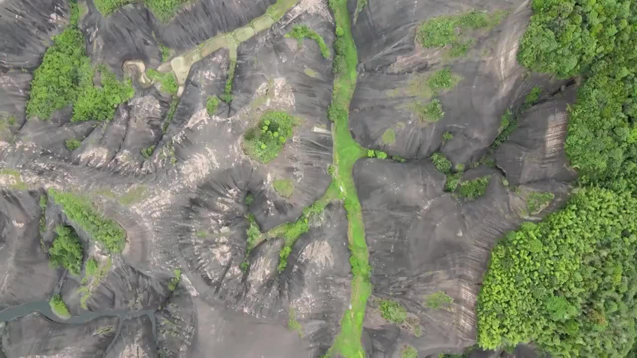 马皇丘大峡谷视频素材