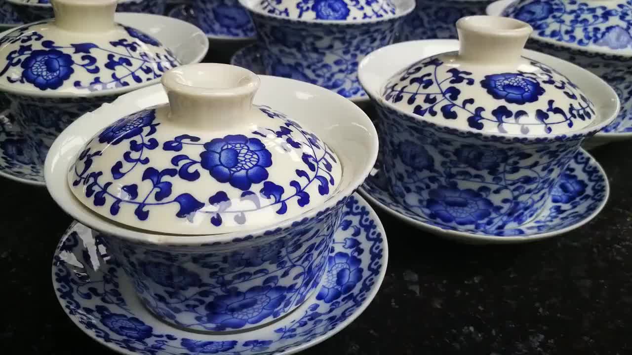 青花瓷茶杯视频下载