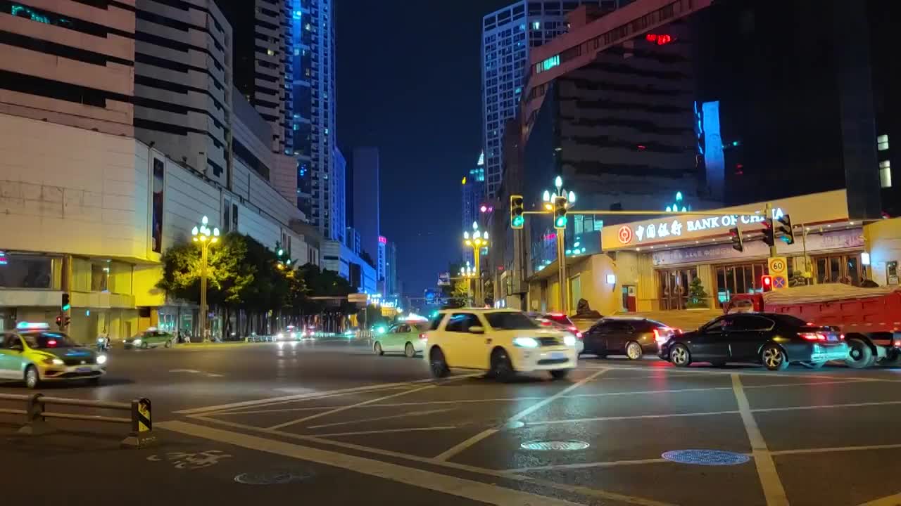 城市风光视频素材