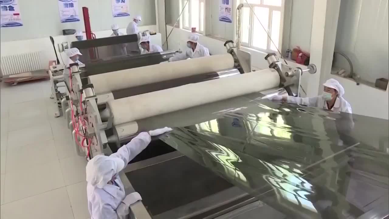 新疆人民生产劳动场景视频素材