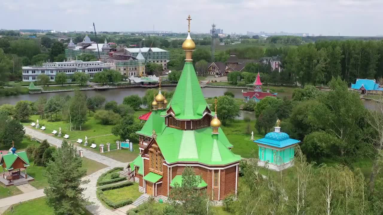 哈尔滨伏尔加庄园俄式建筑视频下载