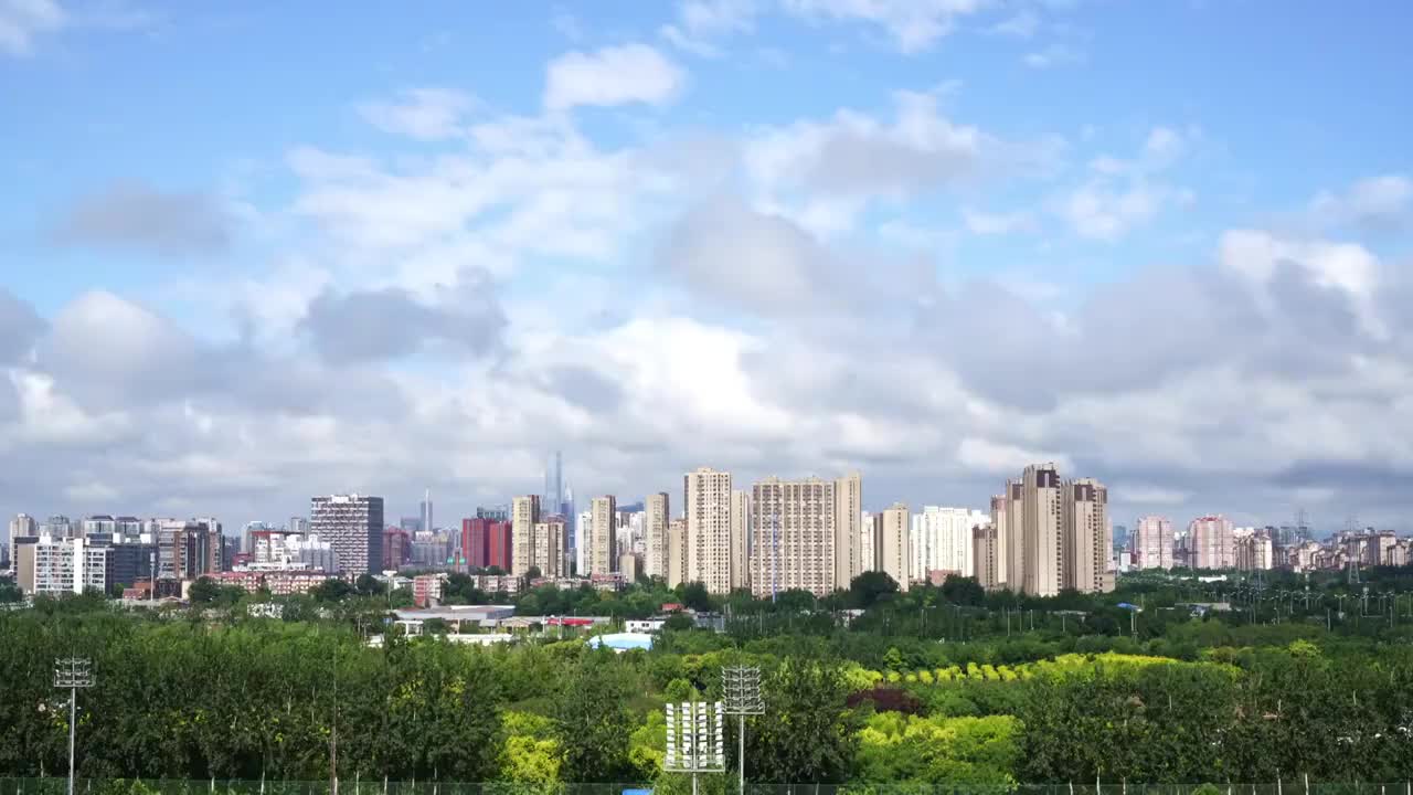 北京：东五环外日景延时视频素材