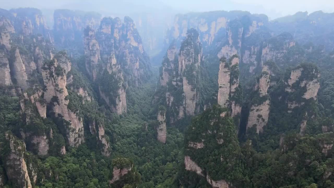 湖南武陵源风景视频素材