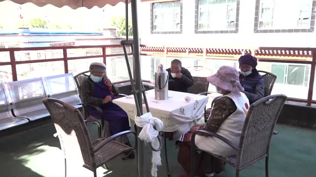 西藏拉萨市老年人聚会喝茶视频购买