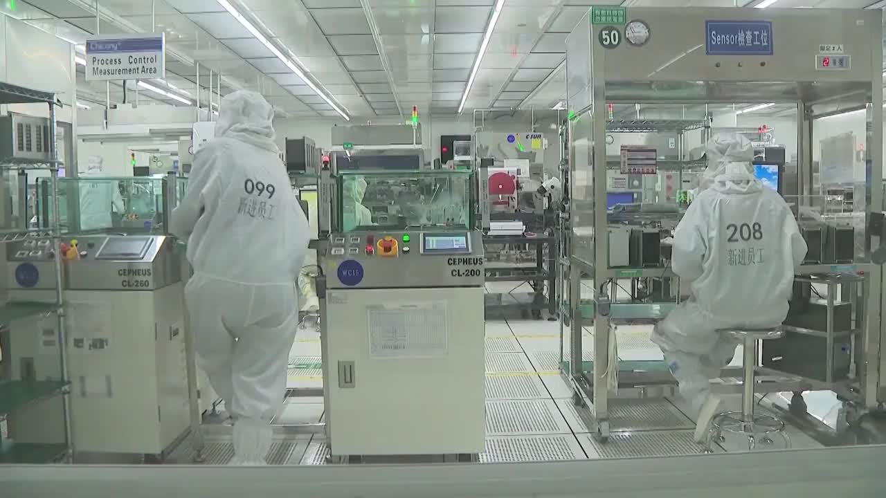 中国制造工厂内部实拍视频素材