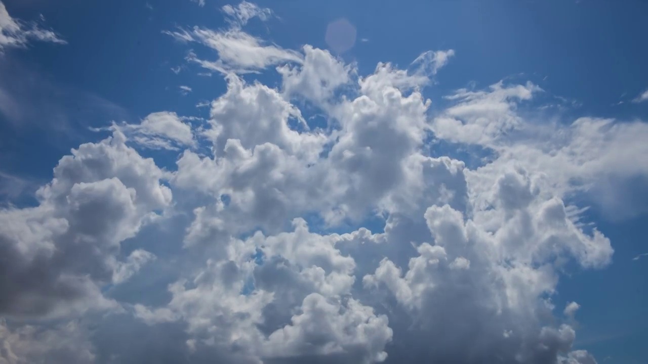 天空云层延时素材视频素材