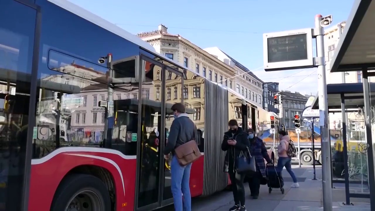 奥地利维也纳街道实景视频素材