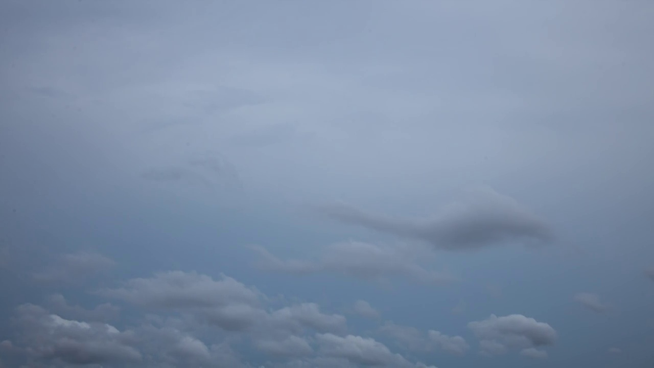 天空云层延时视频素材视频素材
