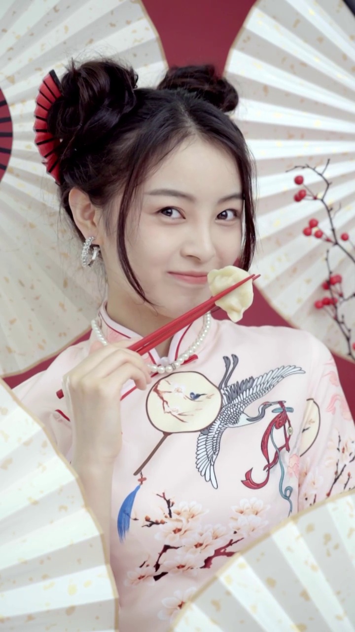 吃饺子的国风美少女视频下载
