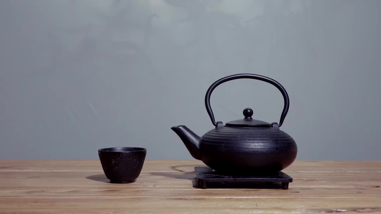 茶壶和茶杯视频下载