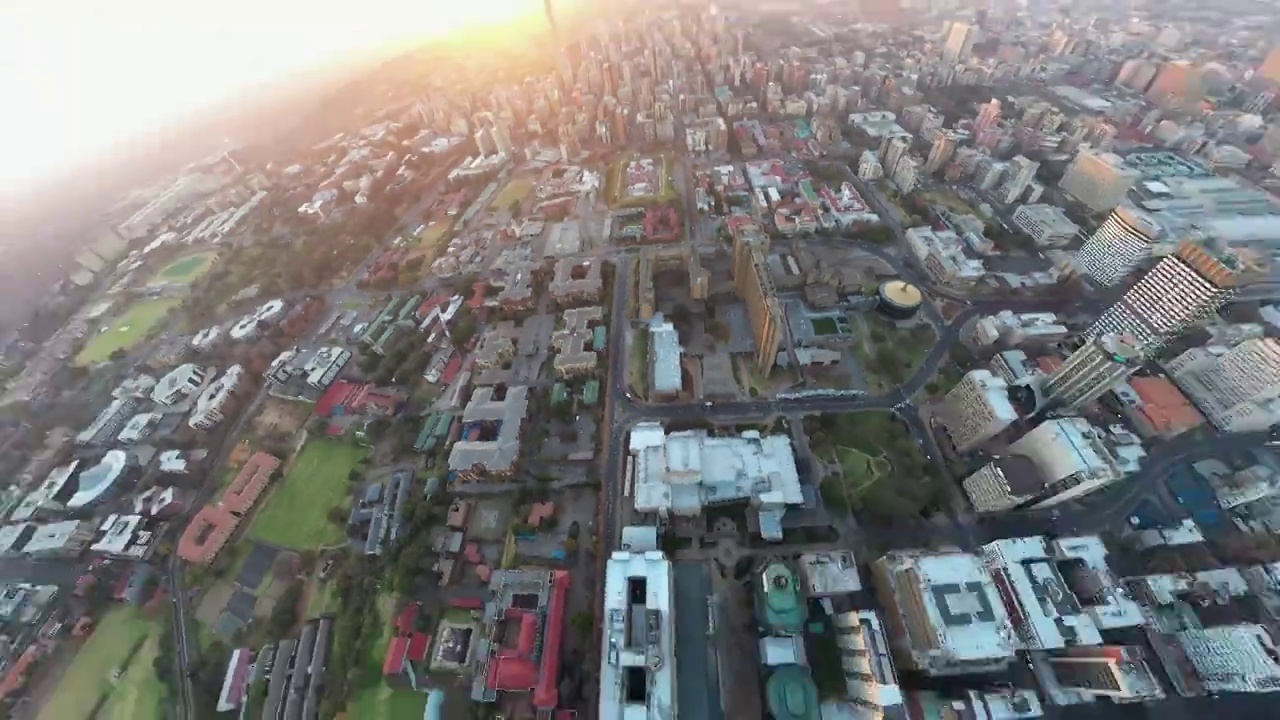 南部非洲第一大城市：约翰内斯堡视频素材