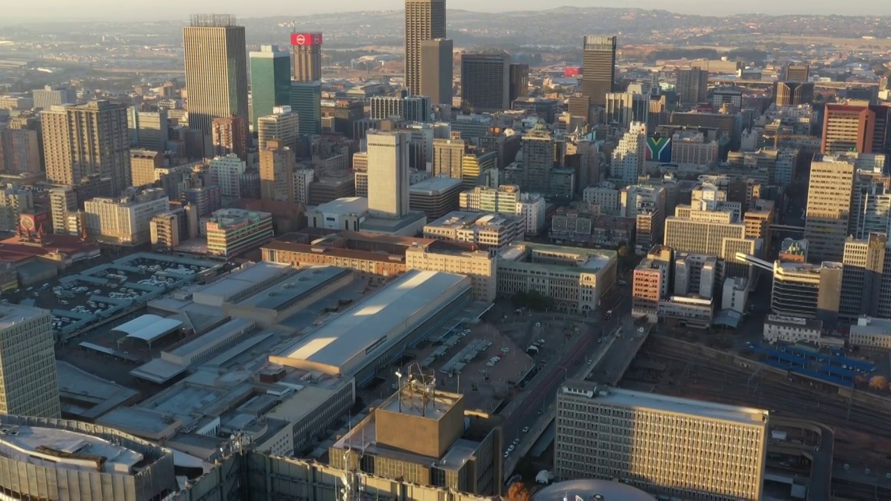 南部非洲第一大城市：约翰内斯堡视频素材
