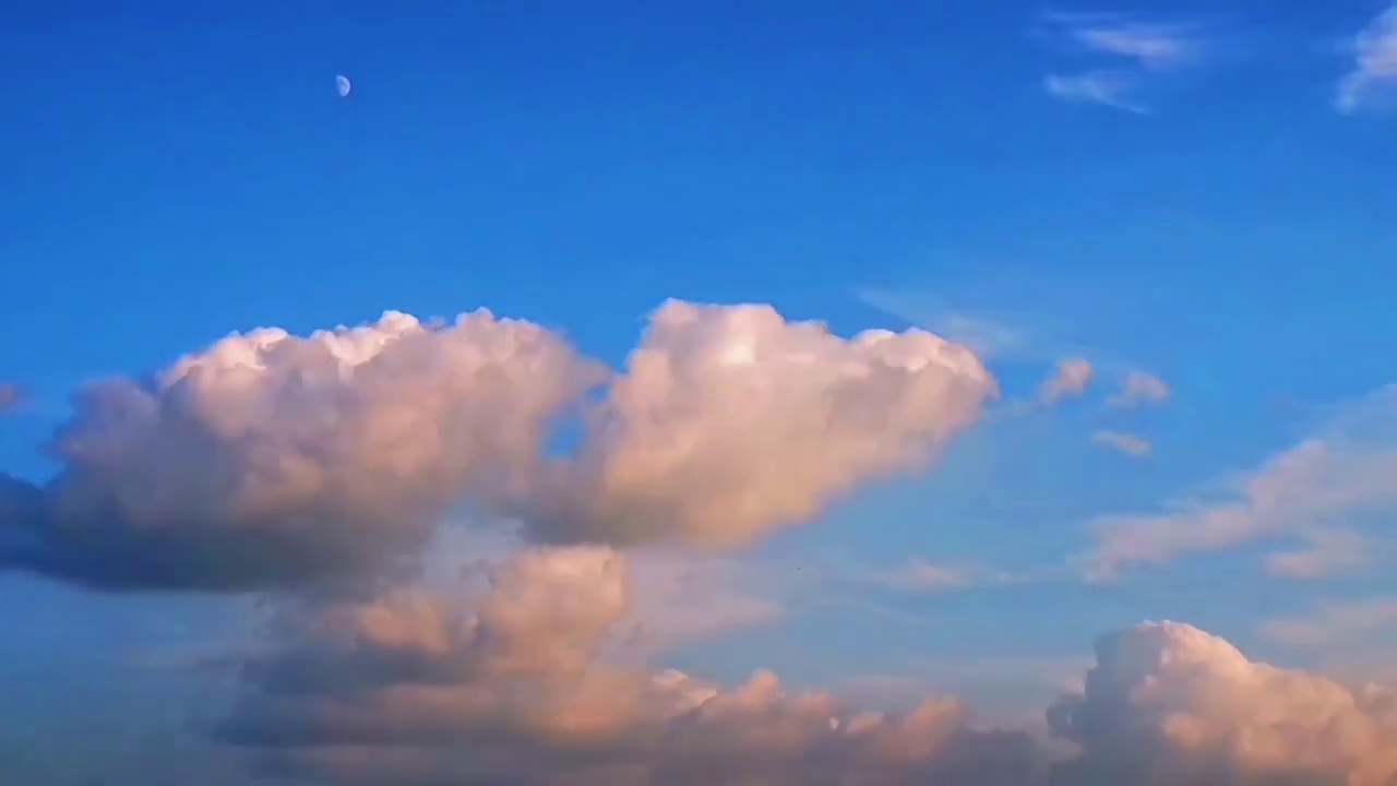 云与月视频素材