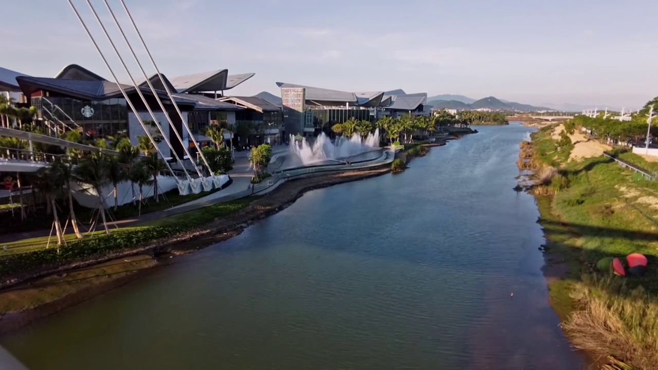 海南三亚旅游度假区延时视频素材