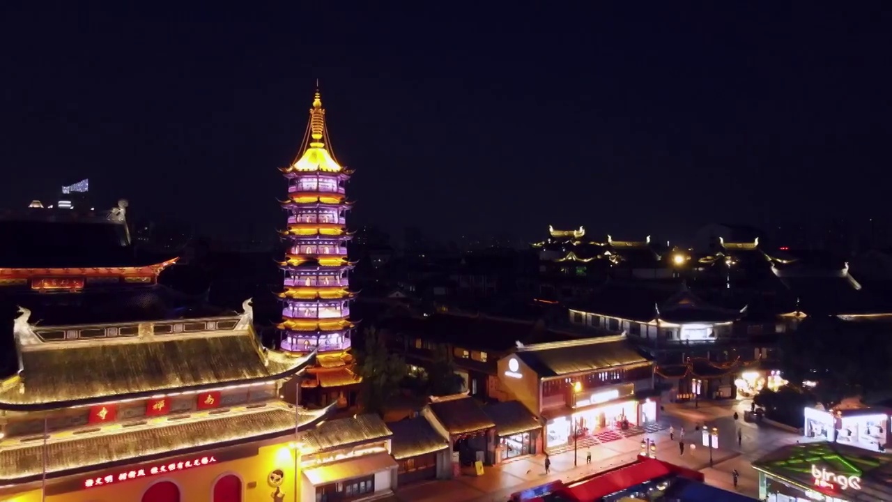 无锡南禅寺视频素材