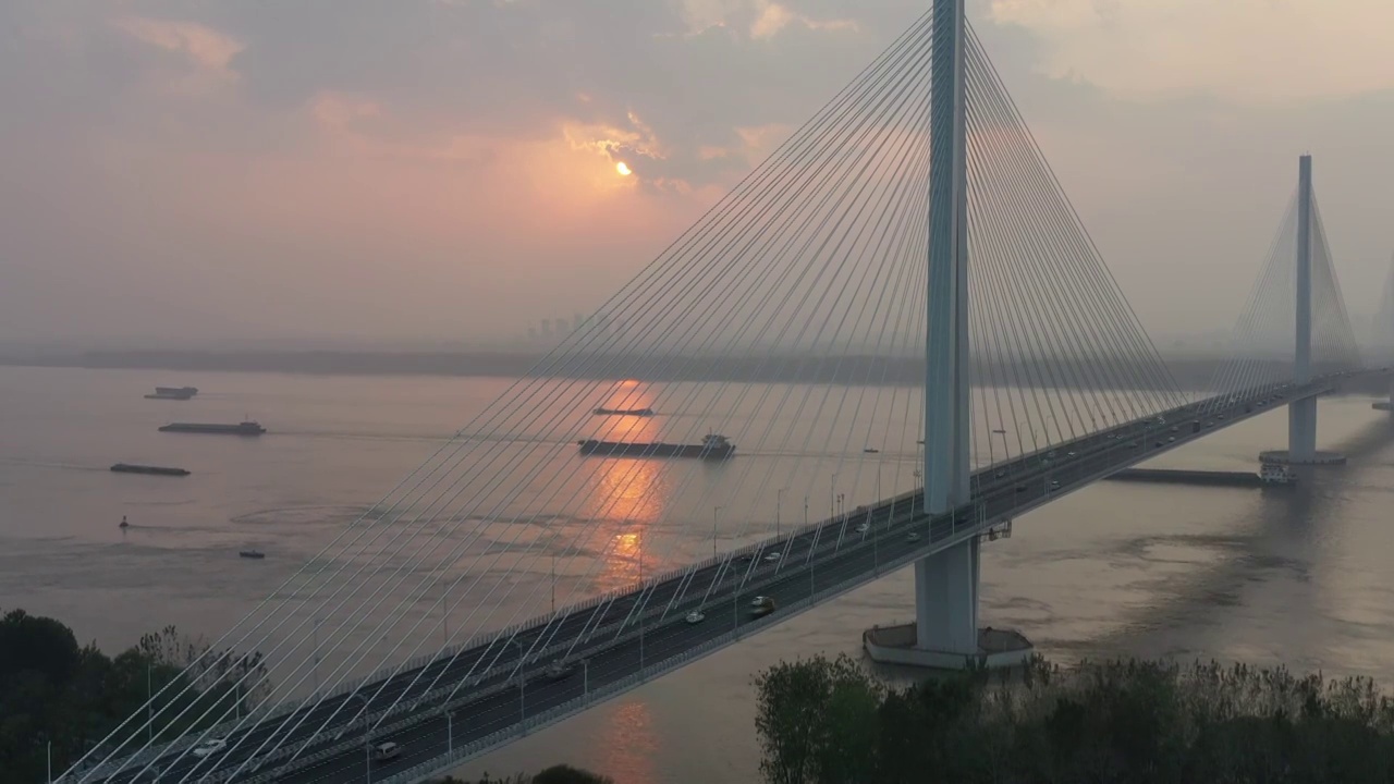 南京江心洲大桥视频下载