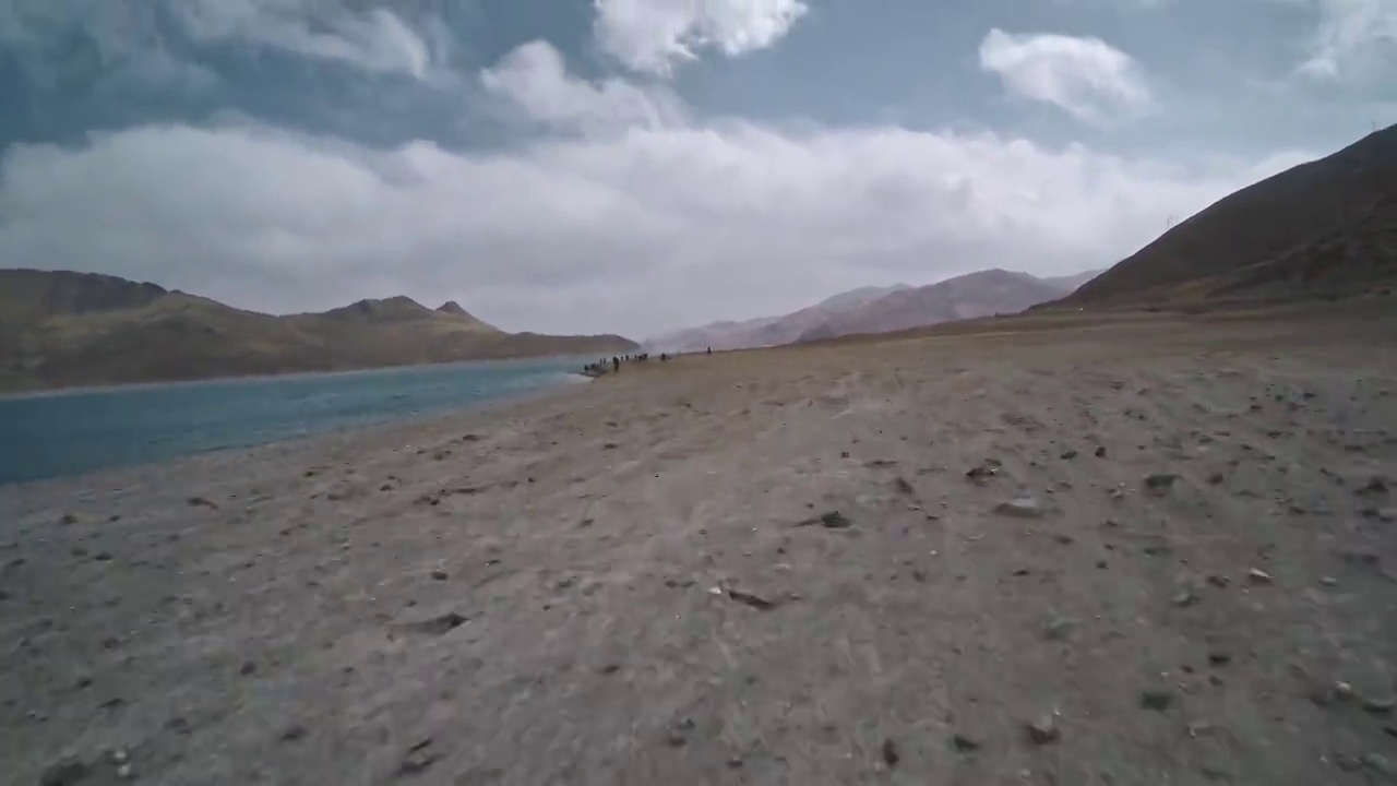 fpv飞跃西藏视频素材