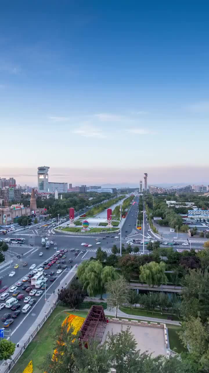 北京中轴线视频素材