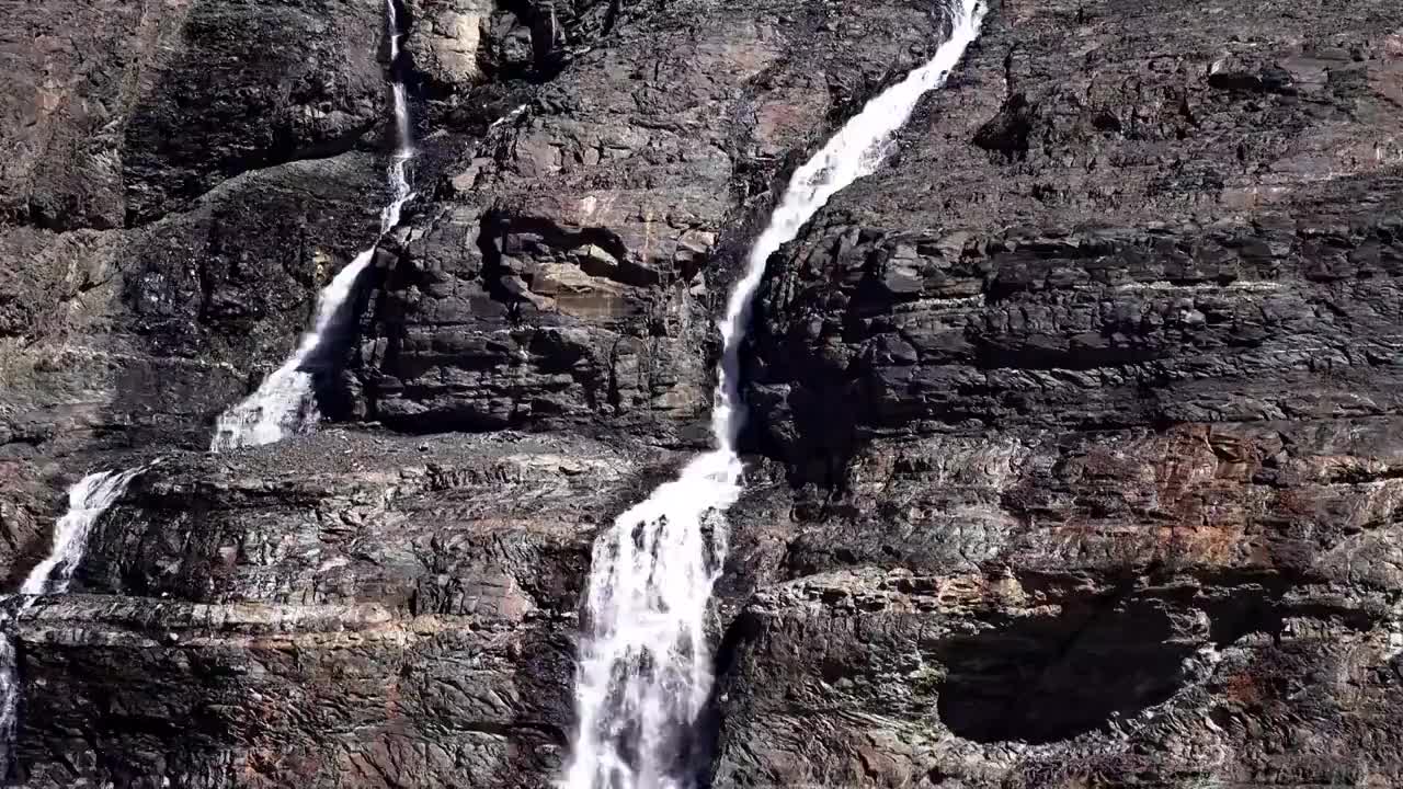 西藏风光卡若拉冰川视频素材