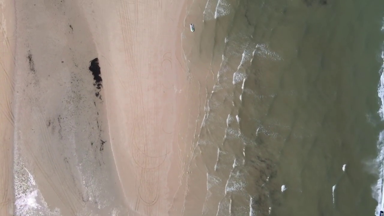 广西北海涠洲岛大海沙滩风光大疆航拍视频素材