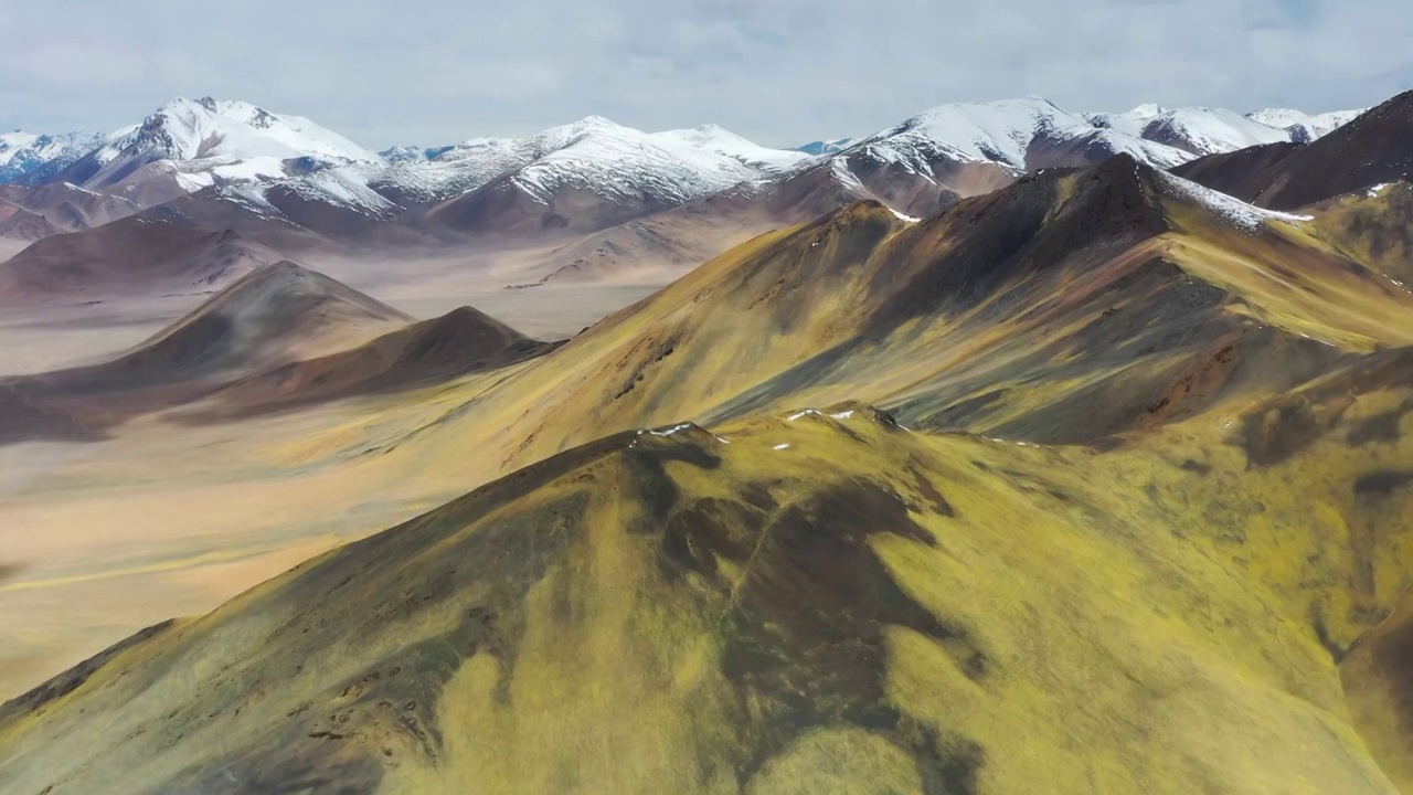 西藏阿里羌塘无人区风光视频素材