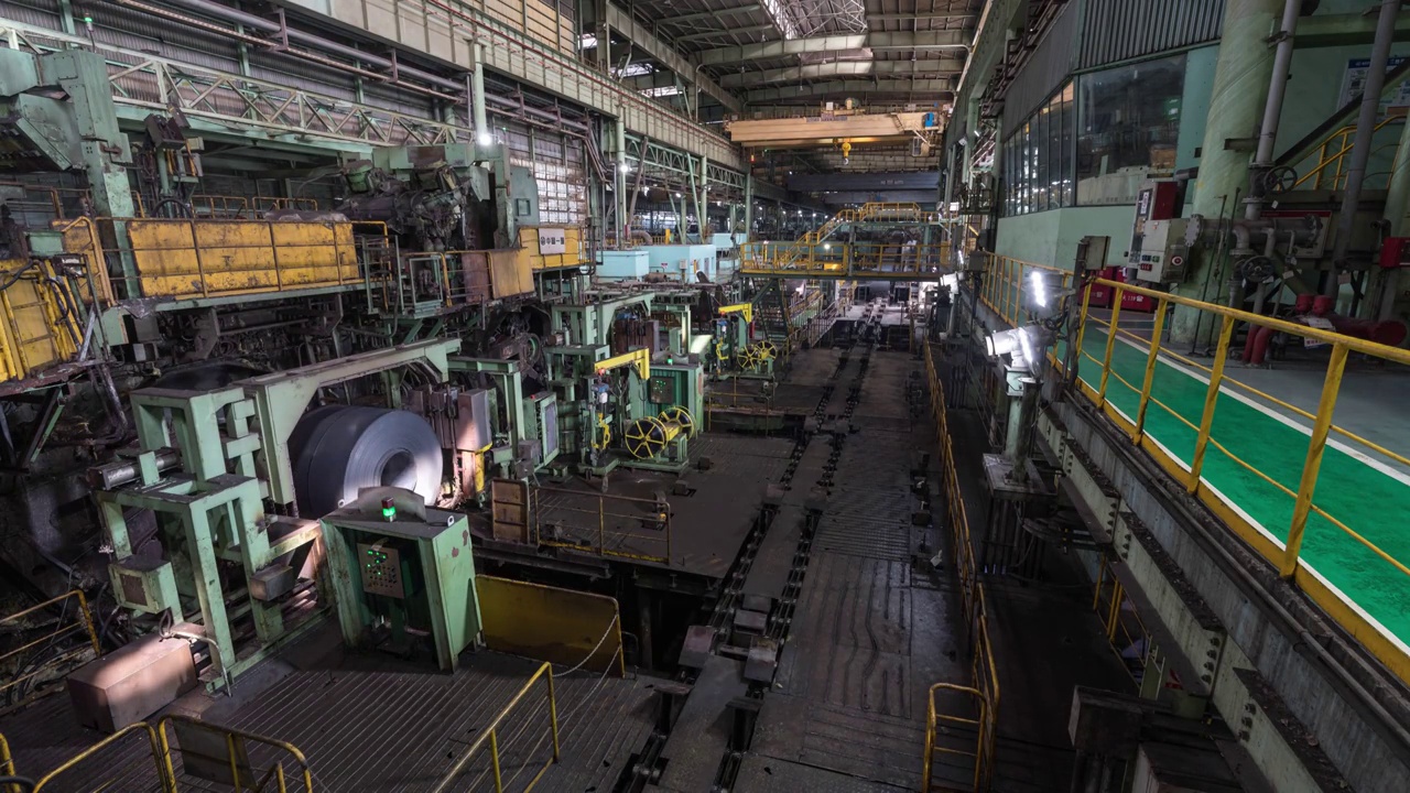 钢铁企业钢材卷取机自动化工作延时视频下载