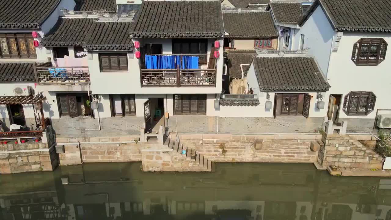 上海罗店古镇视频素材